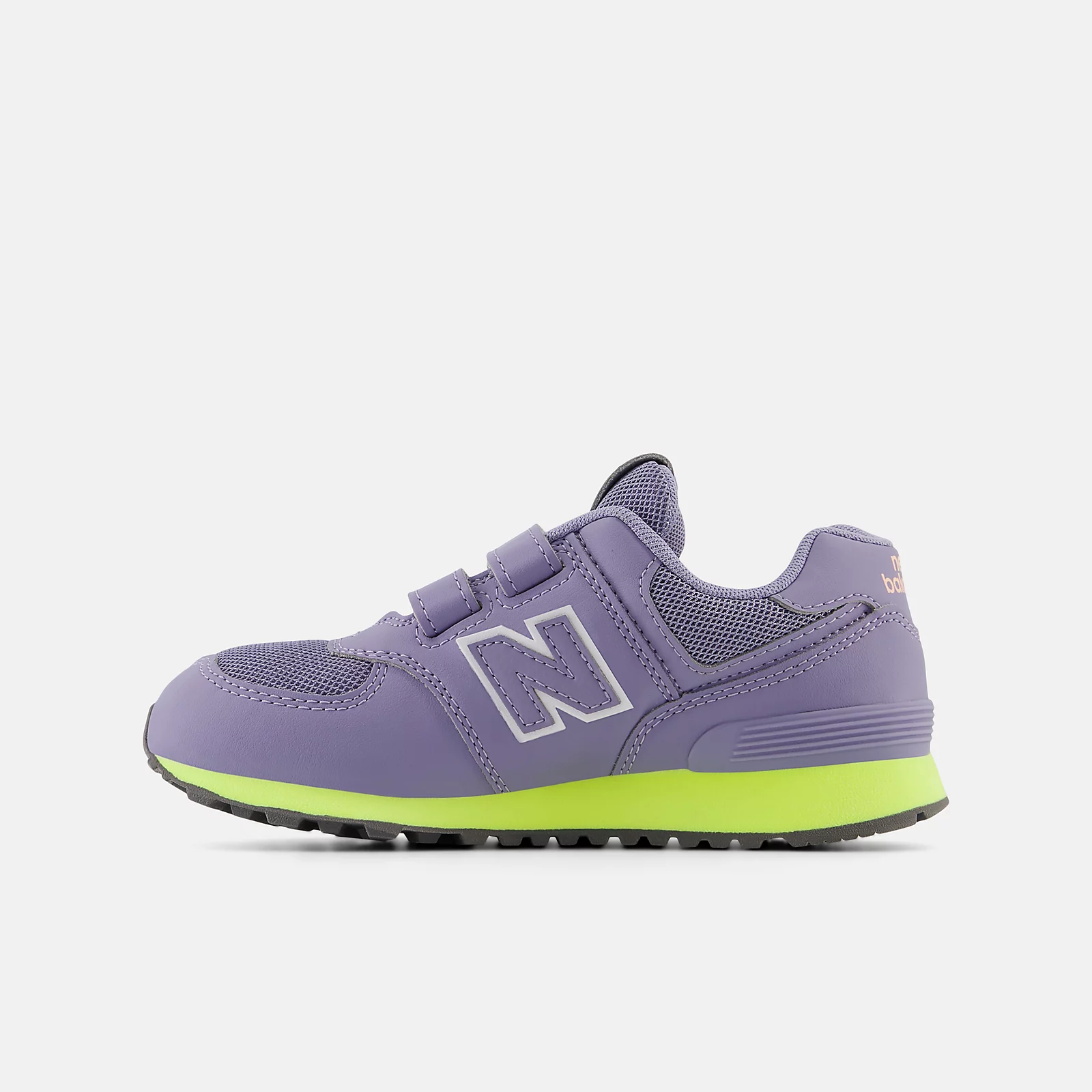 New Balance 574  Astral Purple / Clear Yellow