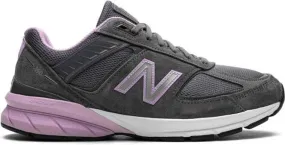 New Balance 990v5 MiUSA Lead Dark Violet Glow sneakers Grey