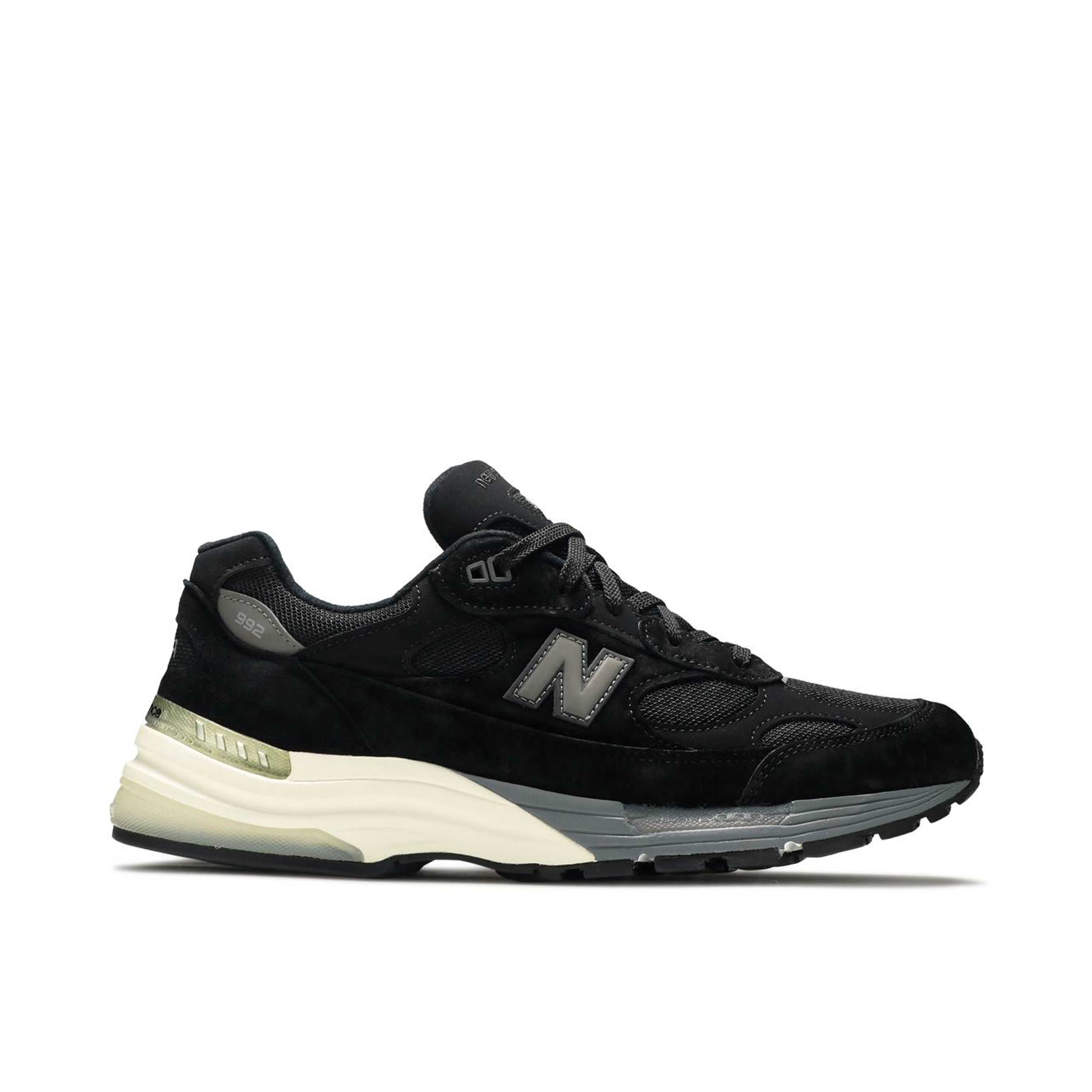 New Balance 992 Made in the USA Black Grey | M992BL | Laced