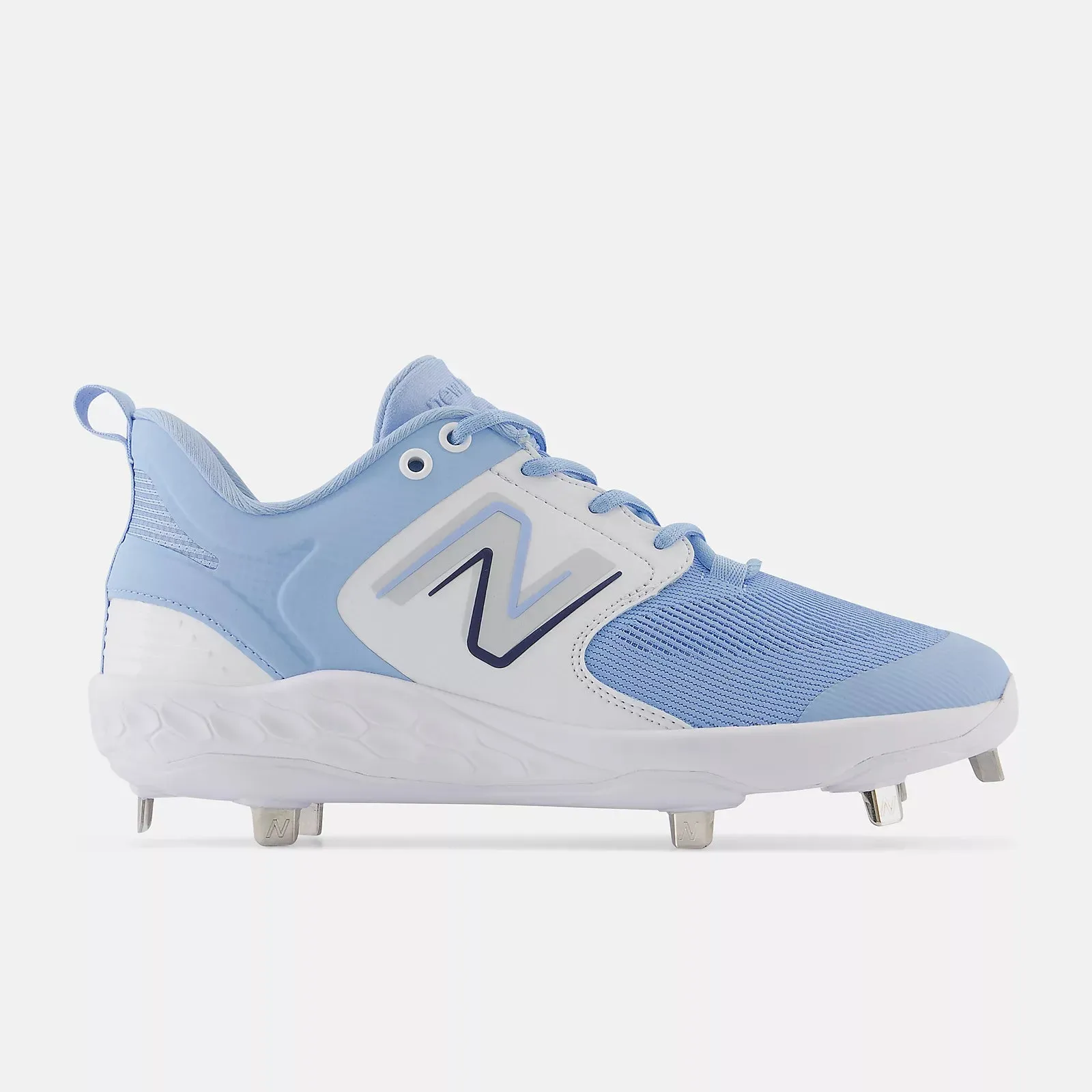 New Balance Carolina Blue L3000v6 Metal Spikes