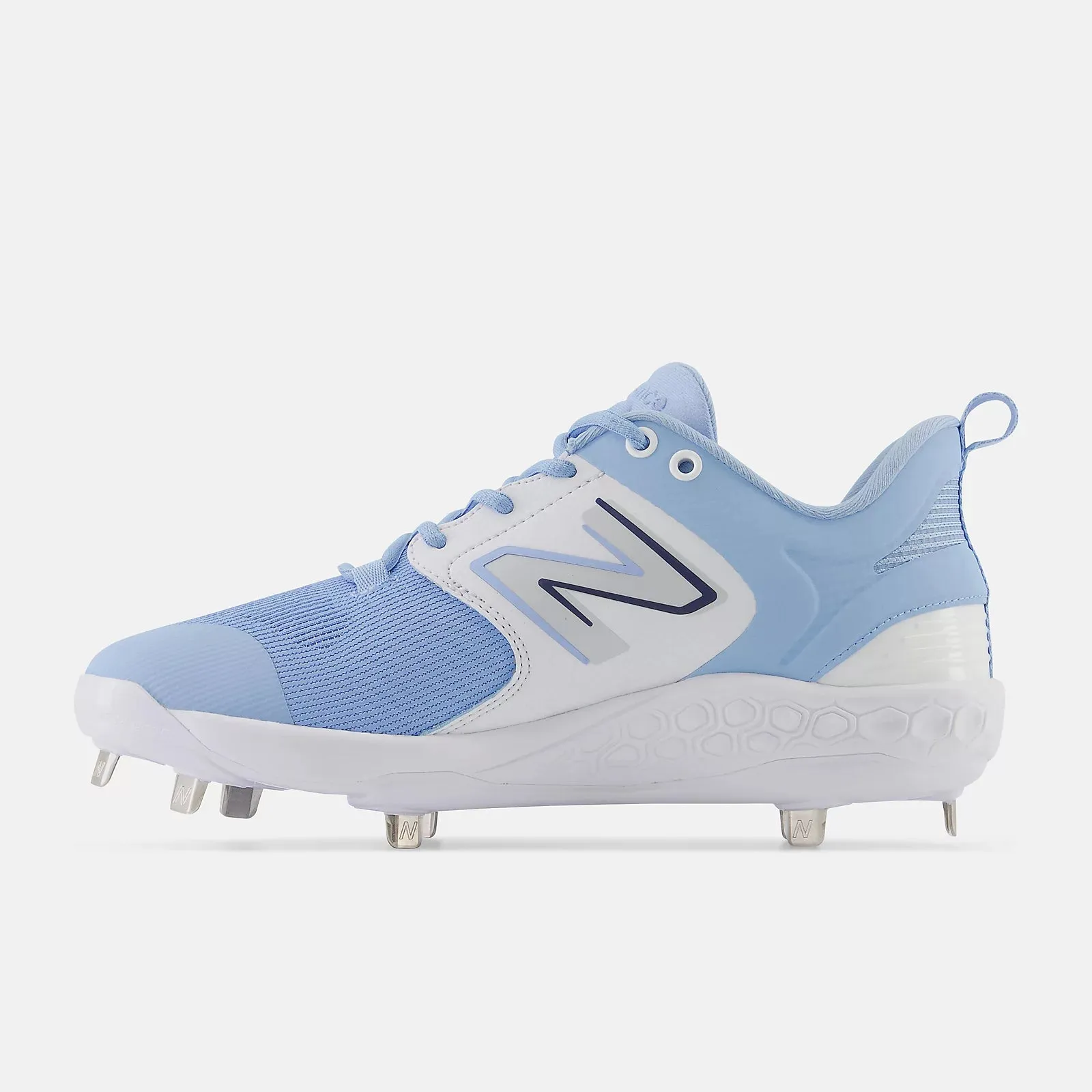 New Balance Carolina Blue L3000v6 Metal Spikes