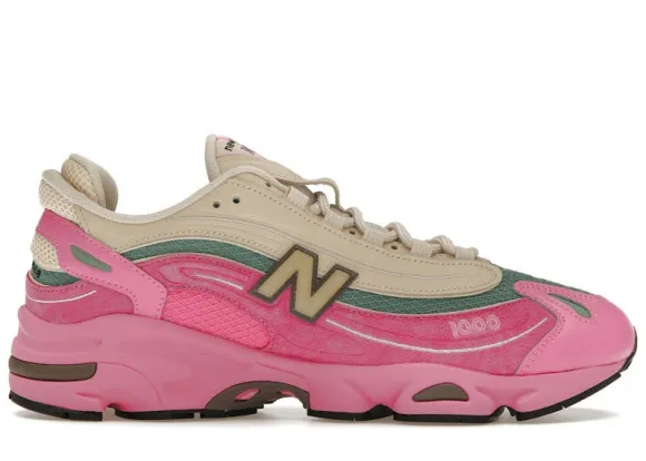 New Balance Unisex 1000 Sneakers - Pink/Beige