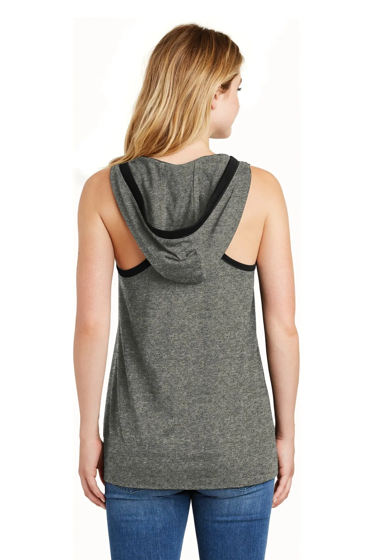 New Era Women's Heritage Blend Hoodie Tank. LNEA106