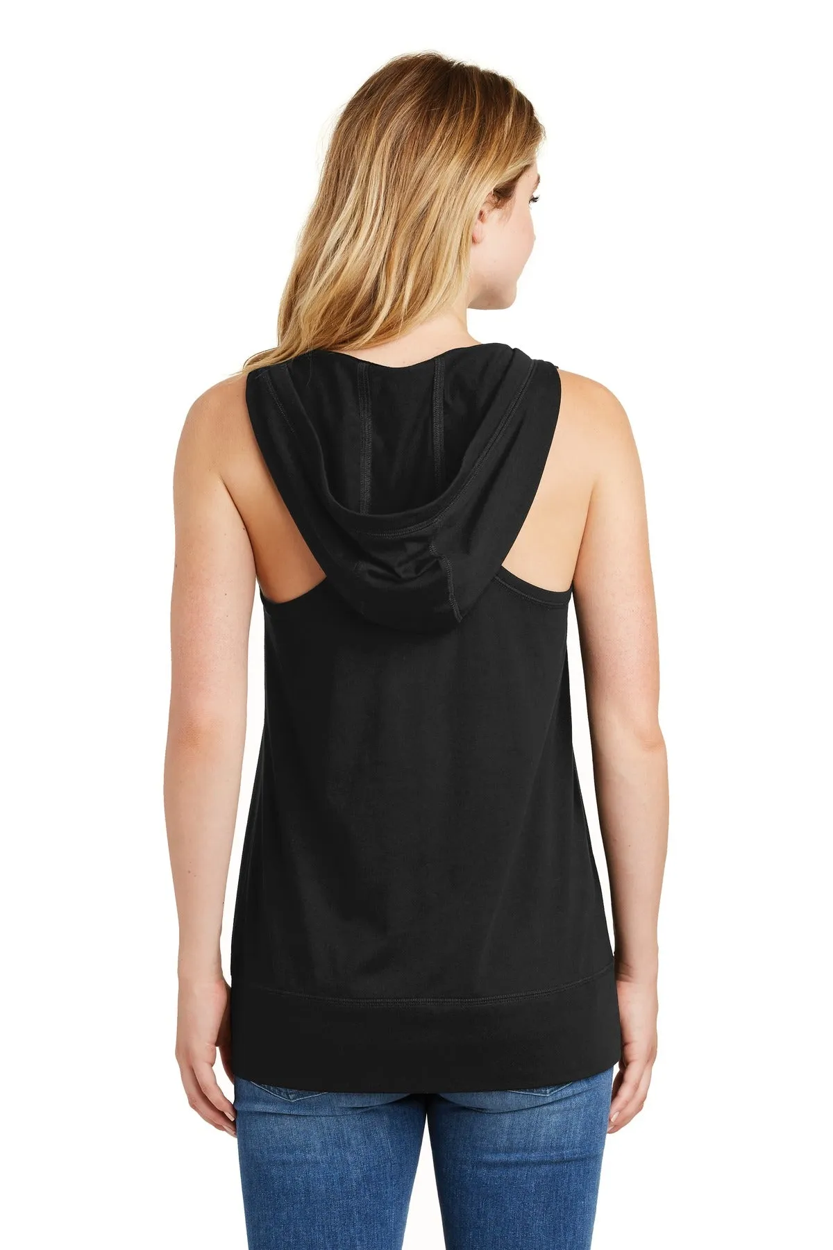 New Era Women's Heritage Blend Hoodie Tank. LNEA106