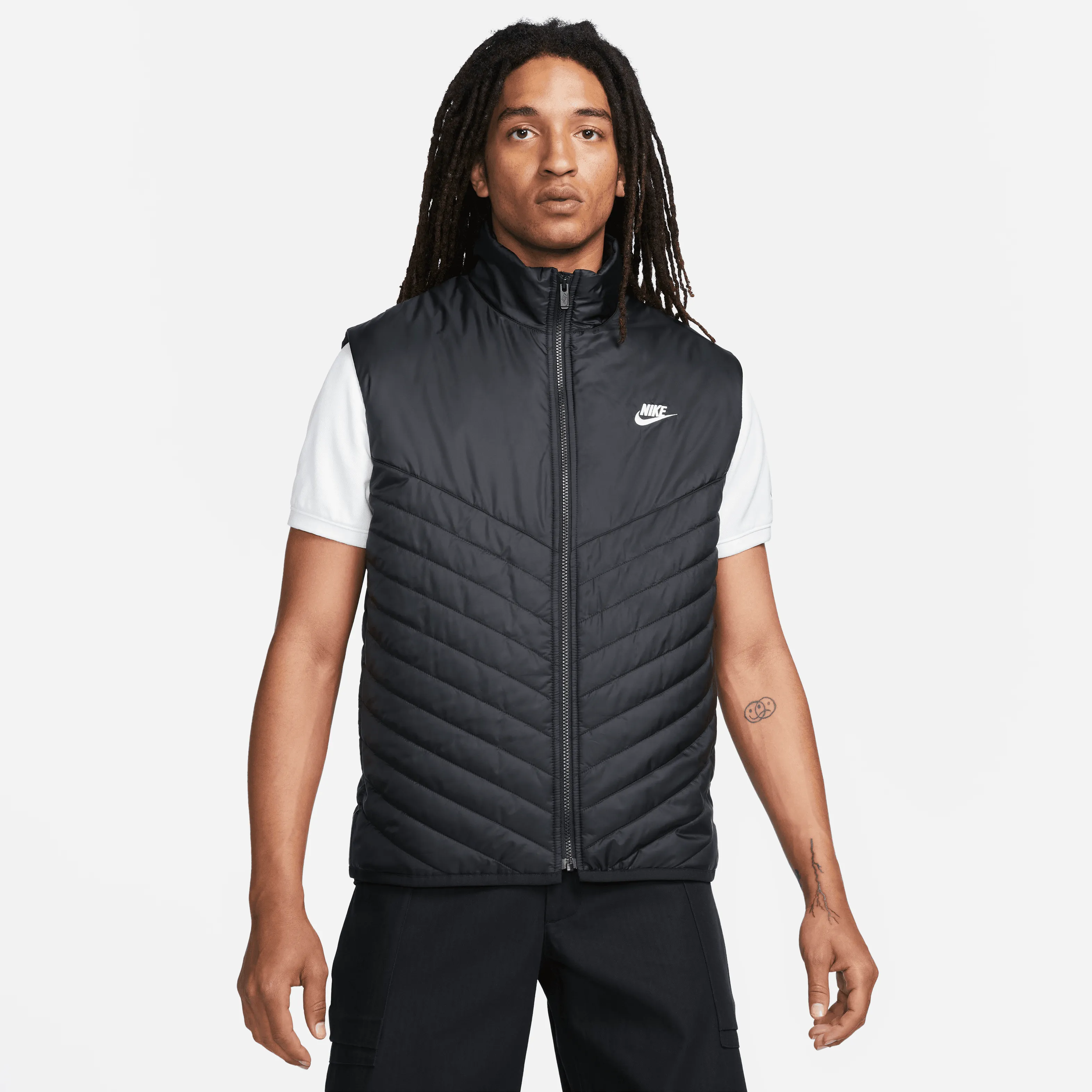 Nike - Men - Therma Fit Midweight Vest - Black/Sail