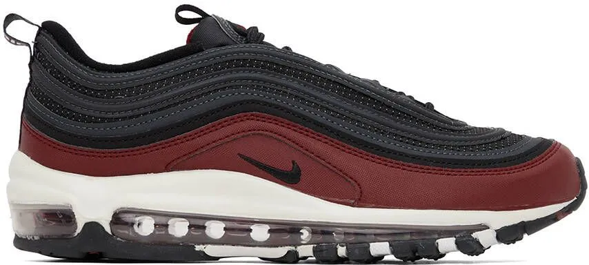 Nike Red & Black Air Max 97 Sneakers