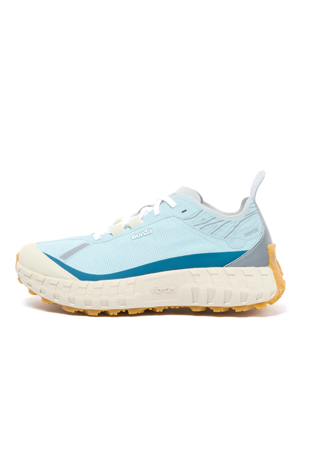 Norda Run Women's 001 Trainers - Ether Dyneema / Tan / Gum