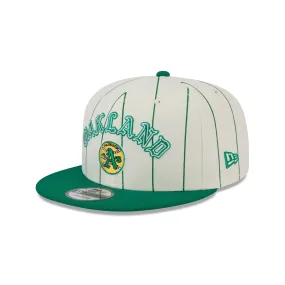 Oakland Athletics Jersey Pinstripe 9FIFTY Snapback Hat