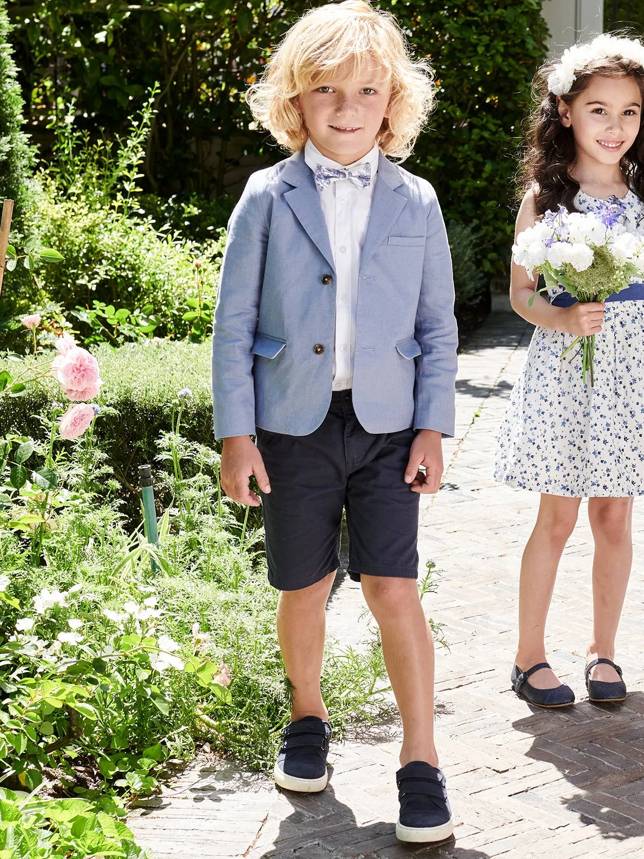 Occasion Wear Cotton/Linen Jacket for Boys - sage green