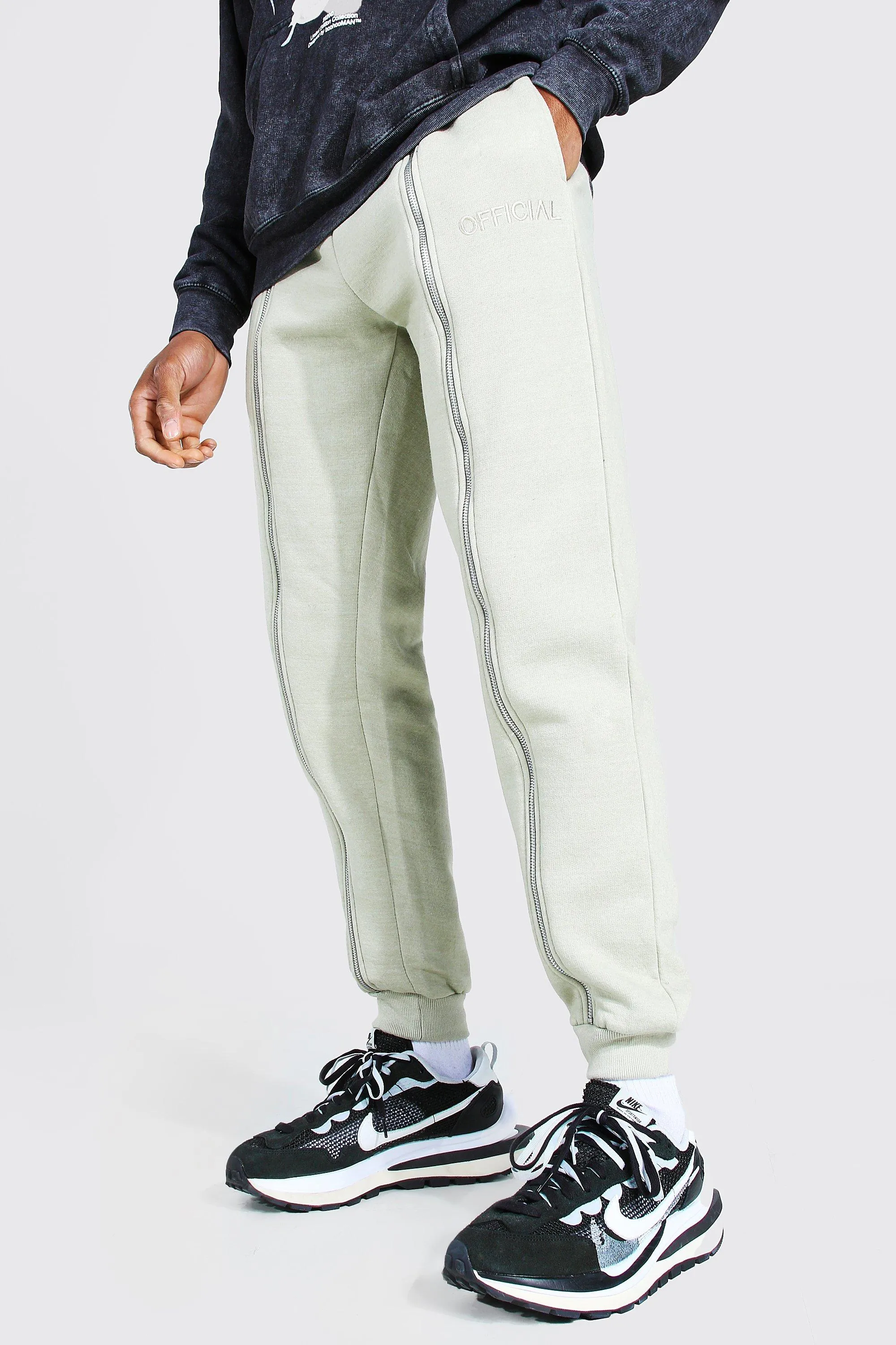 Official Zip Regular Fit Joggers