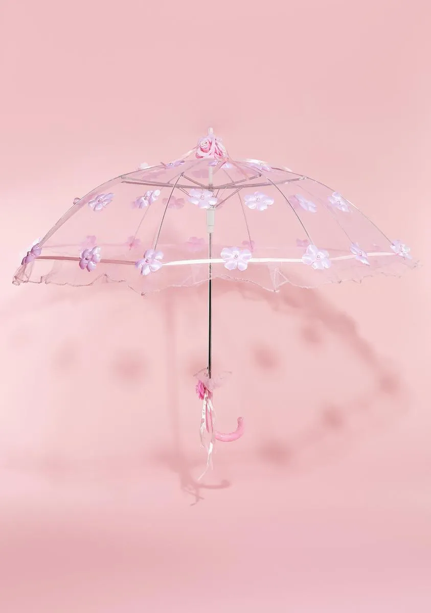 Oh Delicate Me Mesh Umbrella-