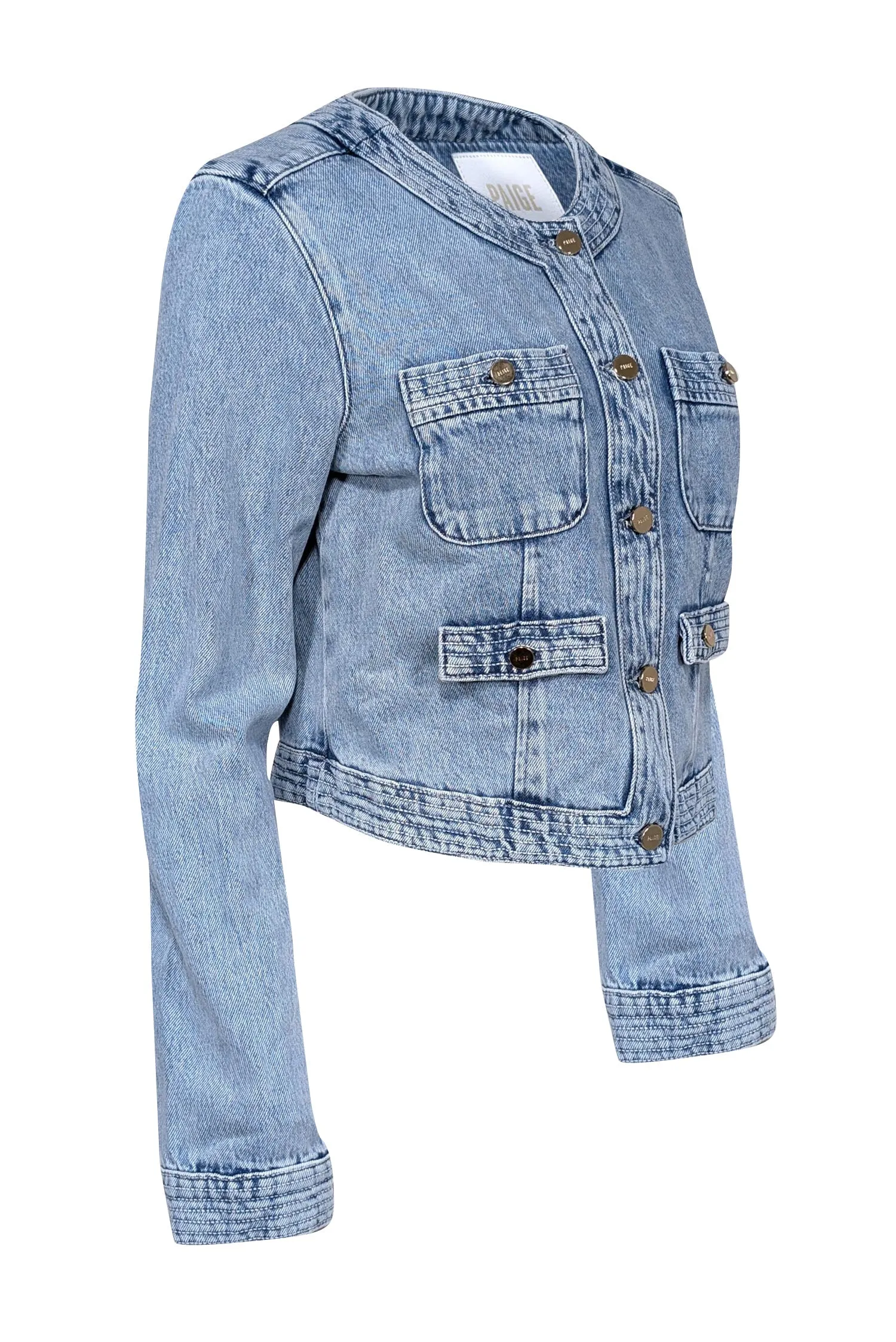 Paige - Light Wash Kiya Denim Jacket Sz M