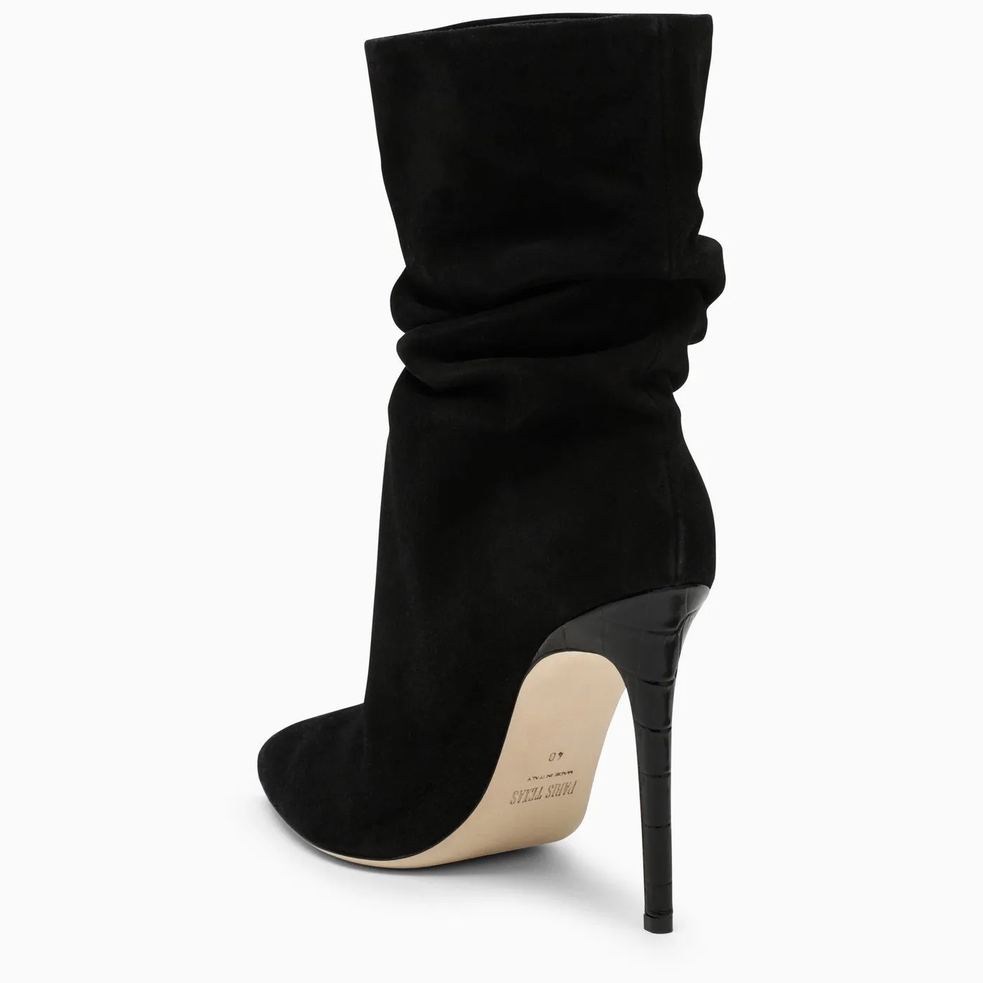 Paris Texas    Paris Texas Black Leather Boot