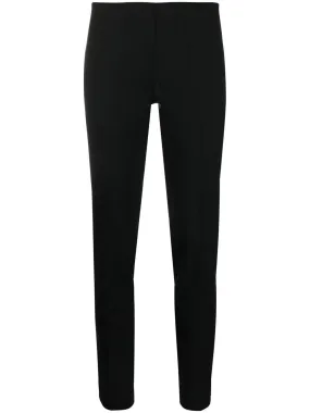 PAROSH mid-rise tapered virgin wool trousers