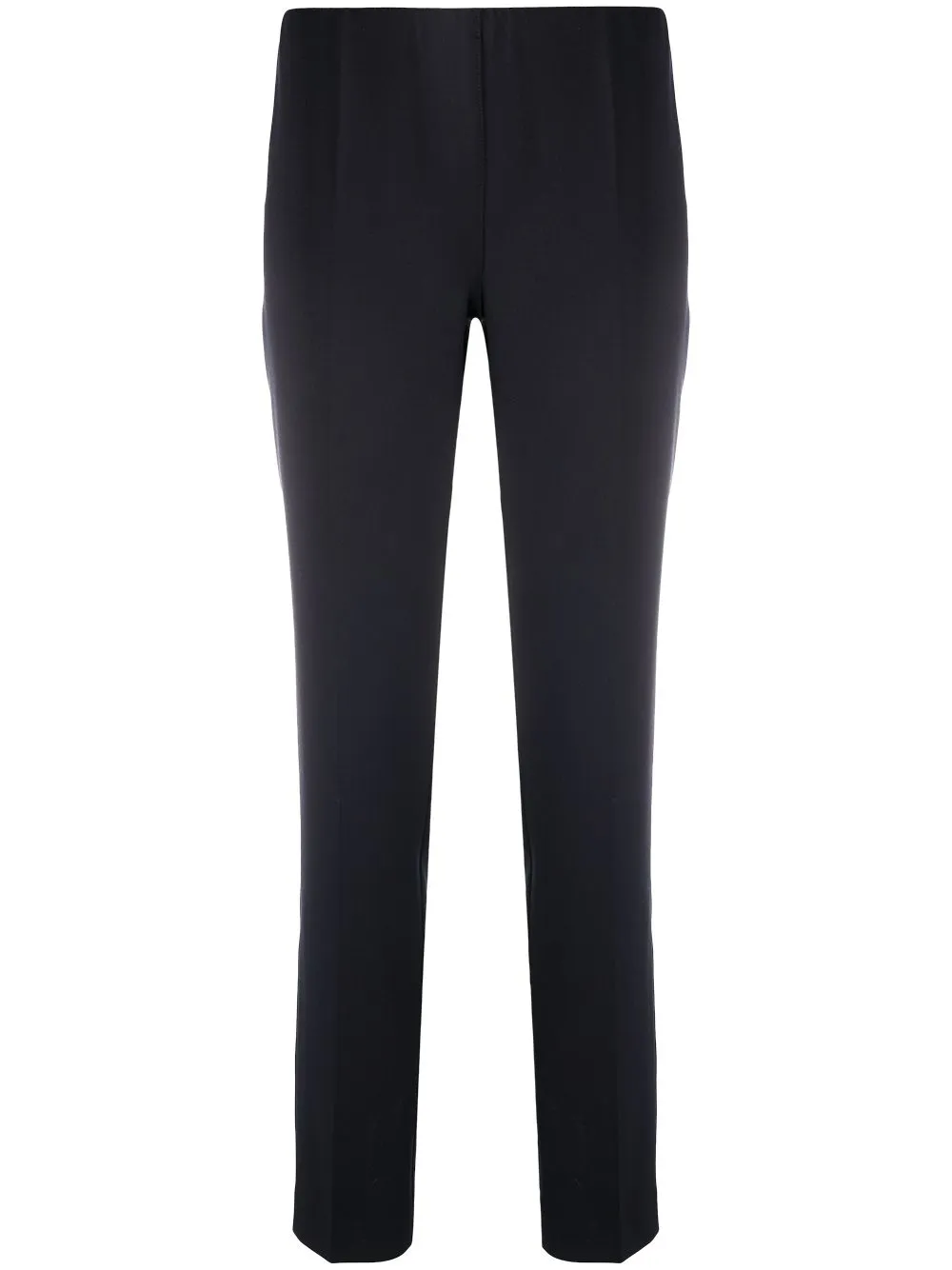 PAROSH mid-rise tapered virgin wool trousers