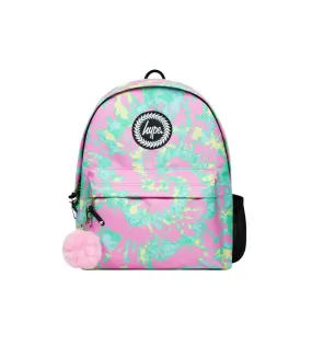 Pastel tie dye backpack one size multicoloured Hype