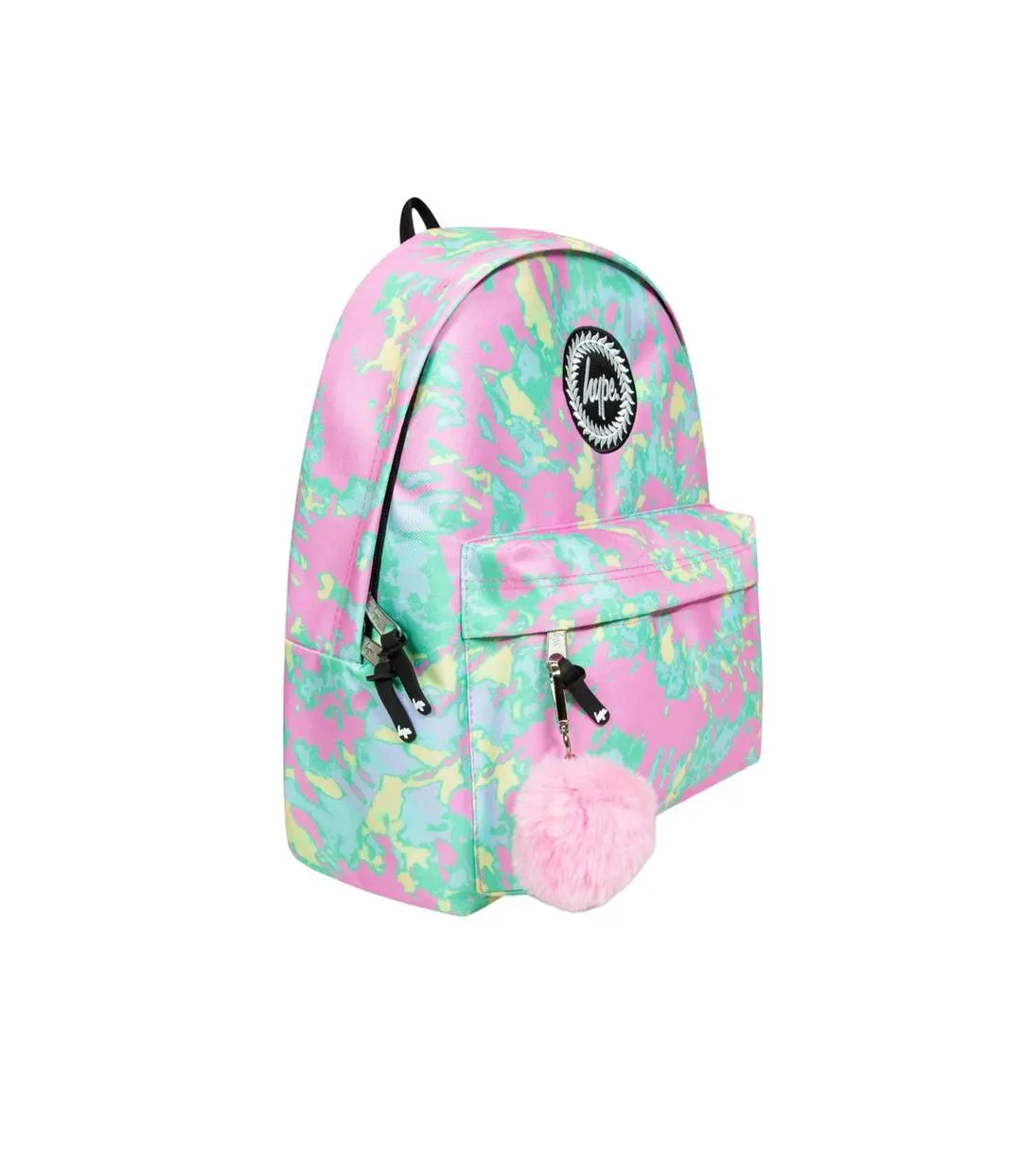 Pastel tie dye backpack one size multicoloured Hype