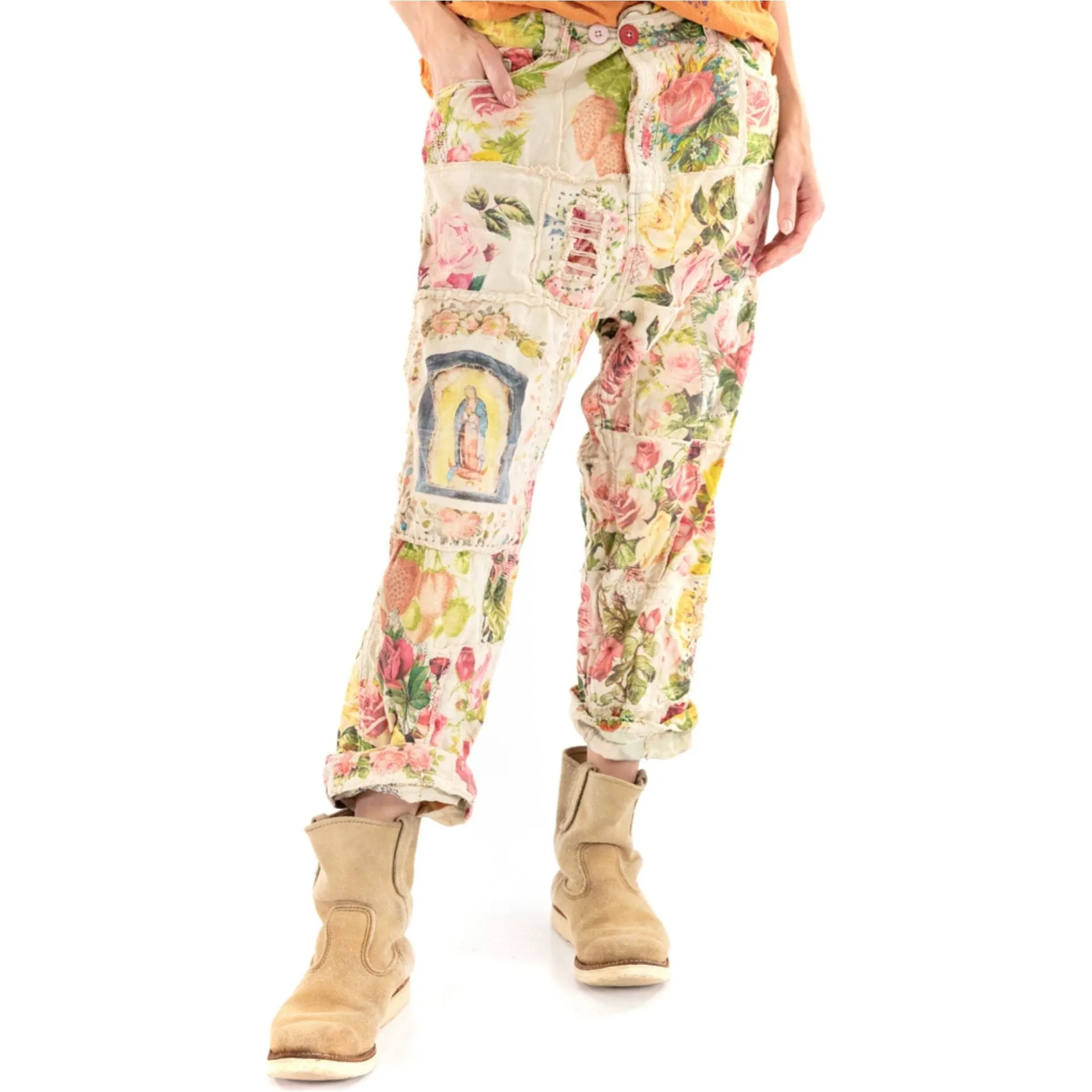 Patchwork Trousers