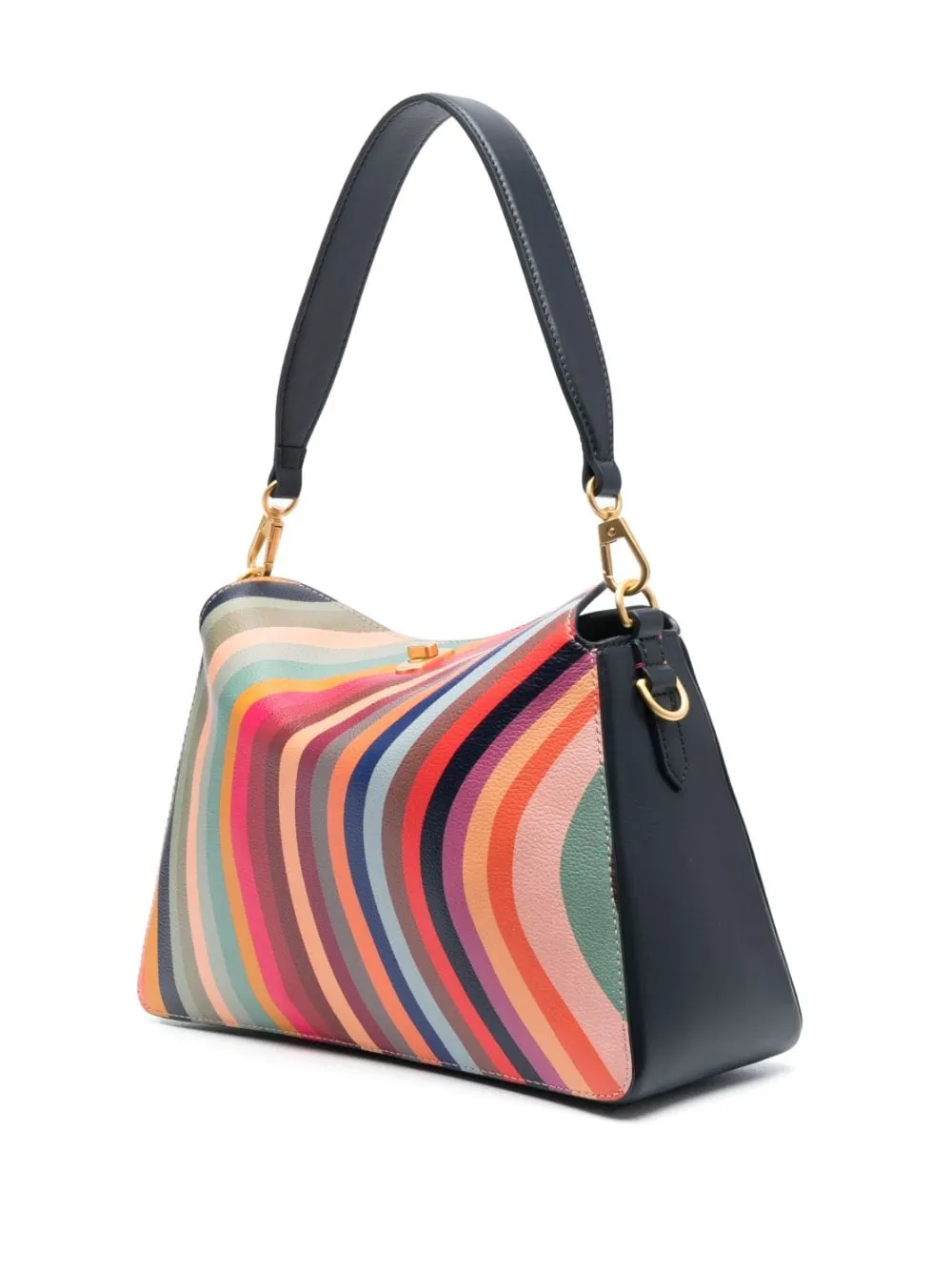 Paul Smith    Paul Smith Swirl Leather Shoulder Bag