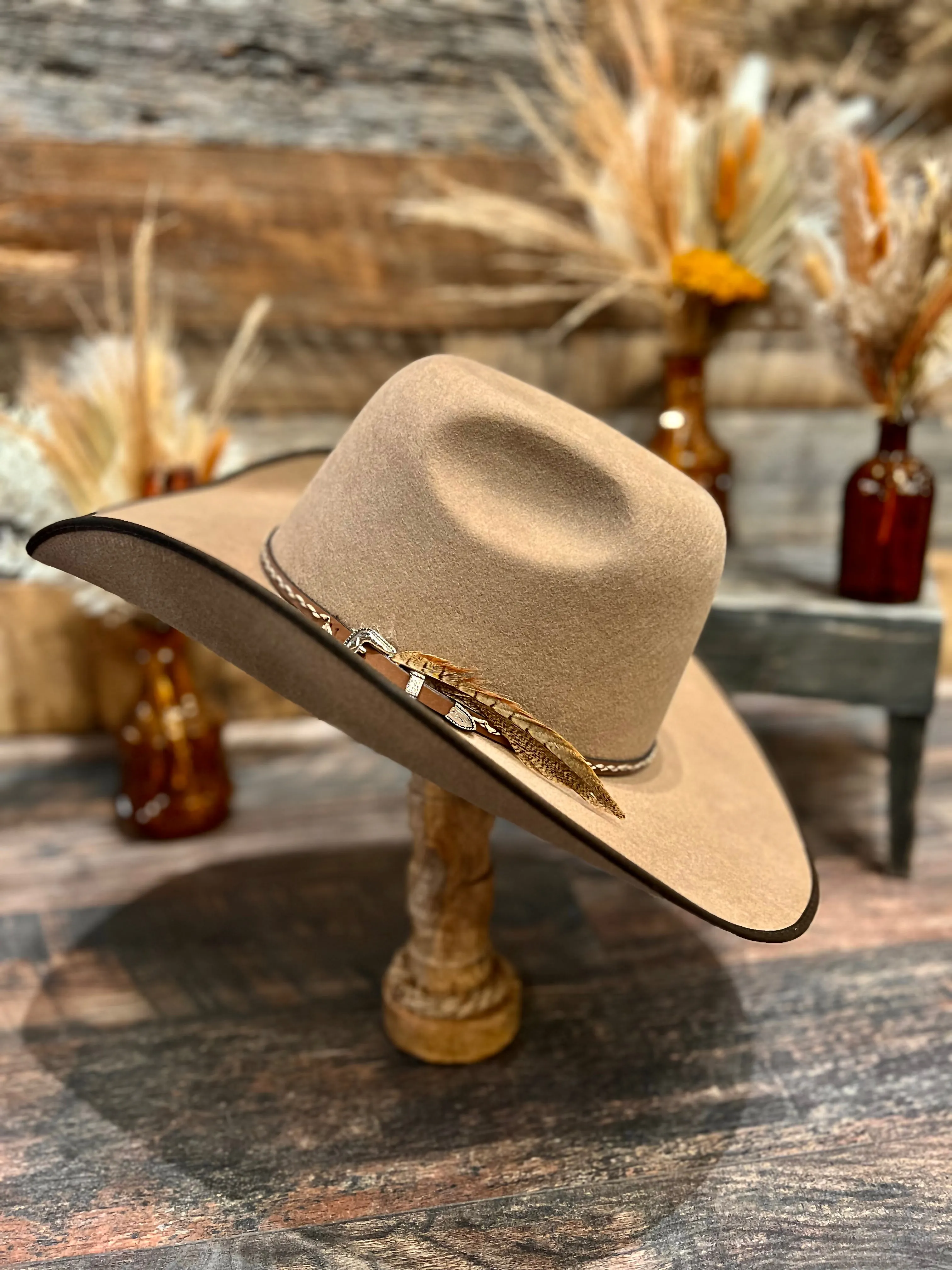 Pecan Tuff Hedeman Cowboy Hat