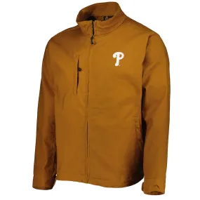 Philadelphia Phillies Tri-Blend Journey Tan Brown Cotton Jacket