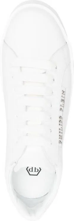 Philipp Plein low-top leather sneakers White