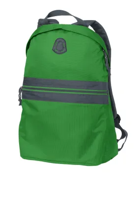 Port Authority Nailhead Backpack BG202 Shamrock Green/ Smoke Grey