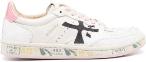 Premiata Clay leather sneakers Neutrals