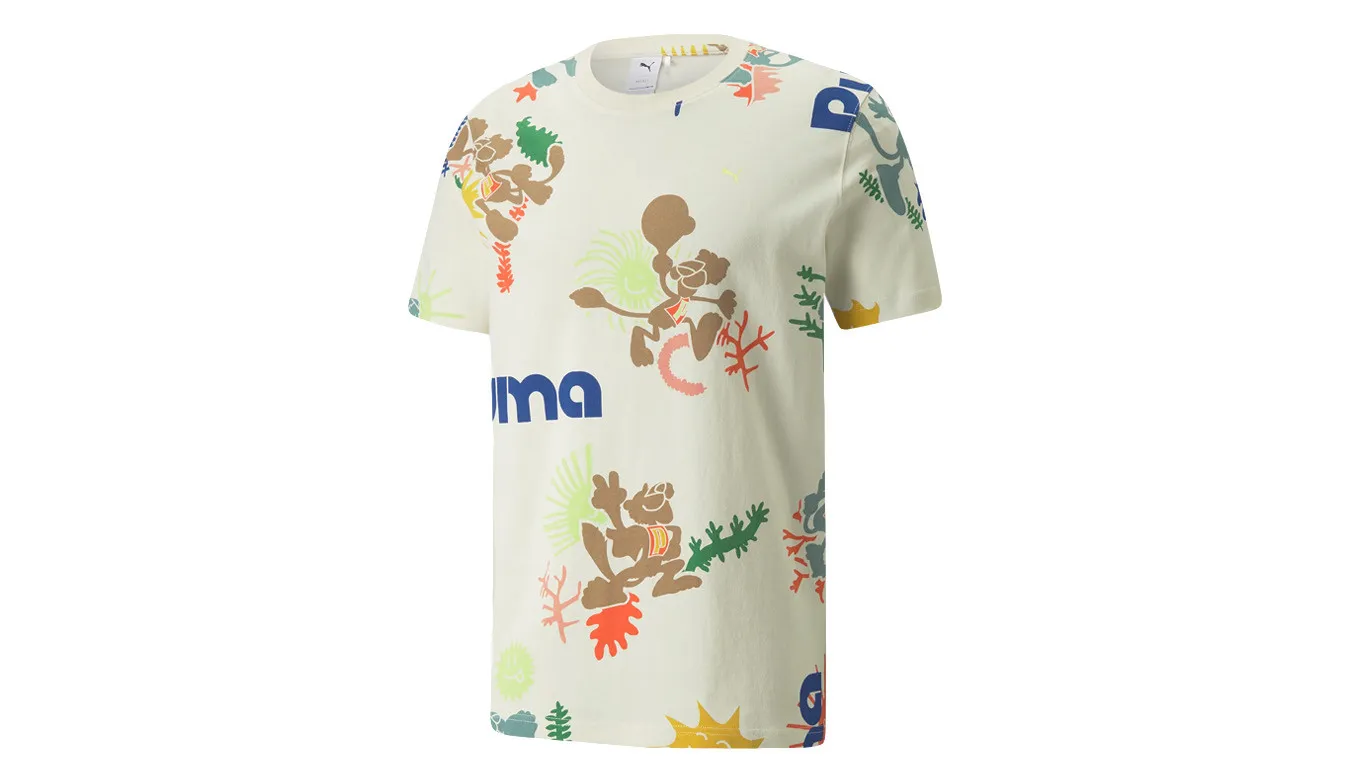 Puma Adventure Planet Printed Men's Tee