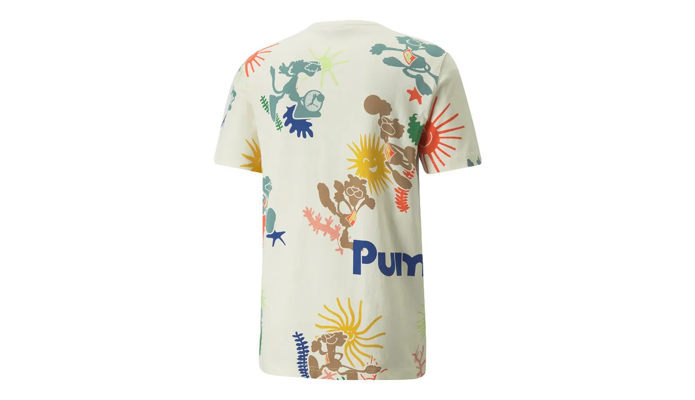 Puma Adventure Planet Printed Men's Tee