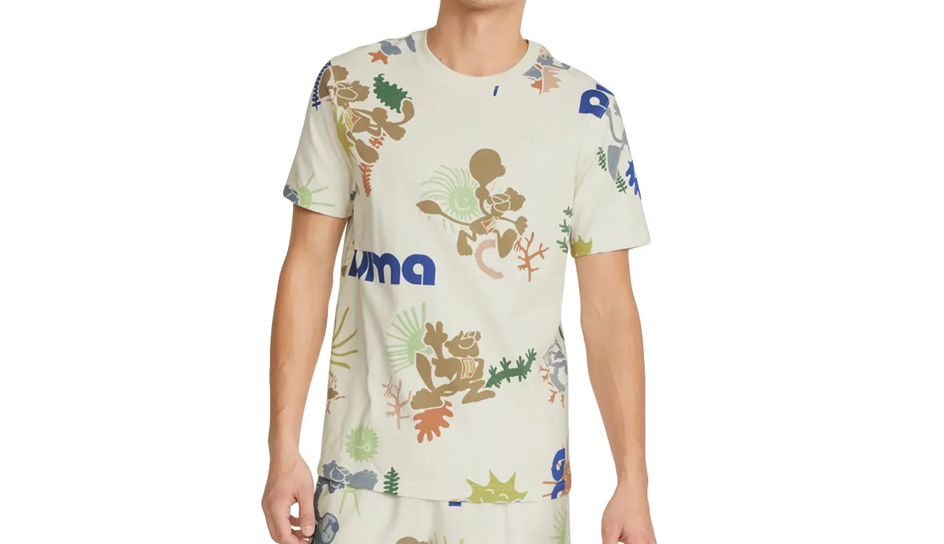 Puma Adventure Planet Printed Men's Tee