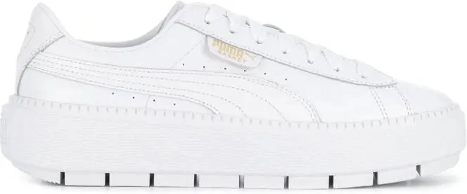 PUMA Platform Trace leather sneakers White