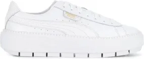 PUMA Platform Trace leather sneakers White