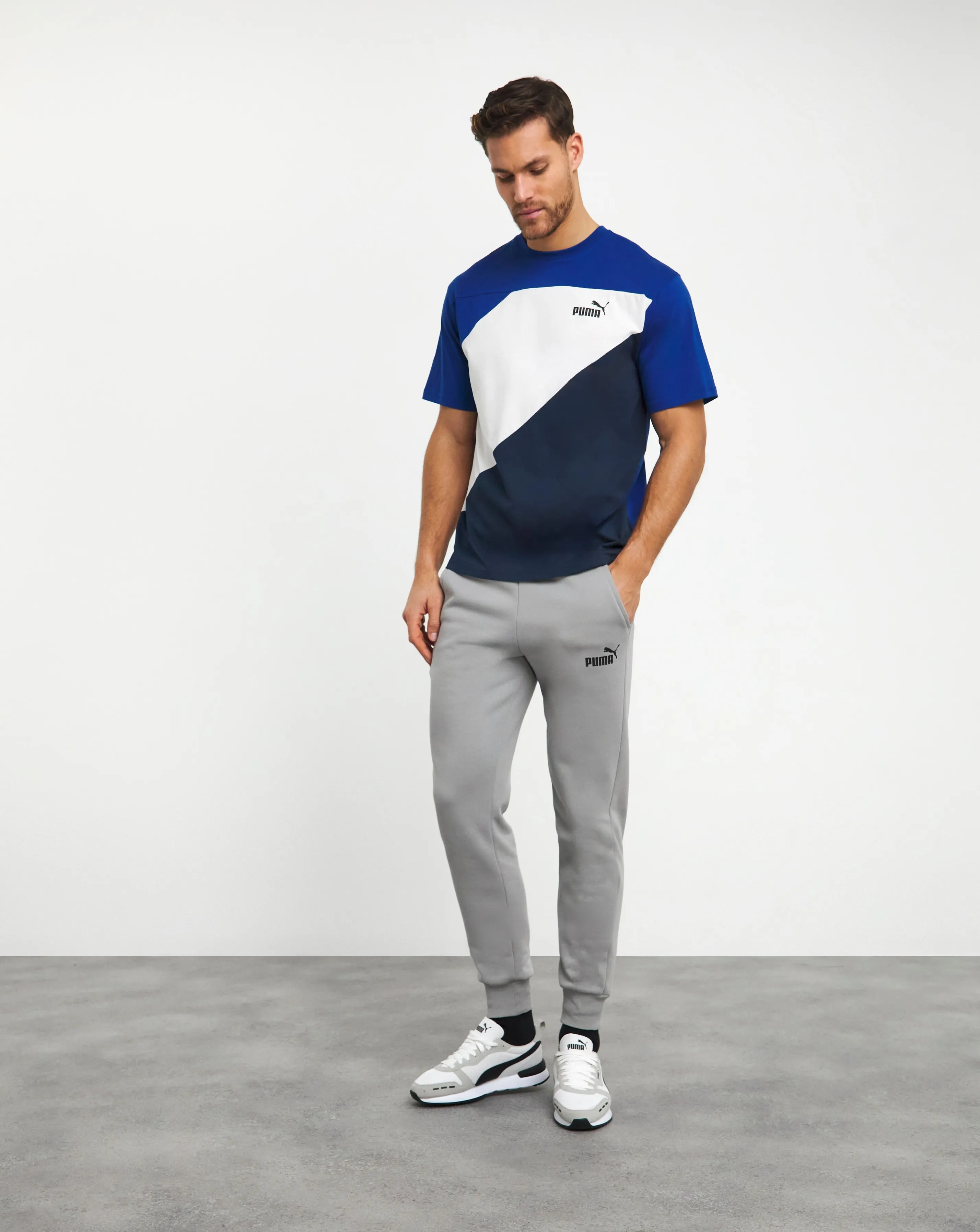 PUMA POWER Colourblock T-Shirt