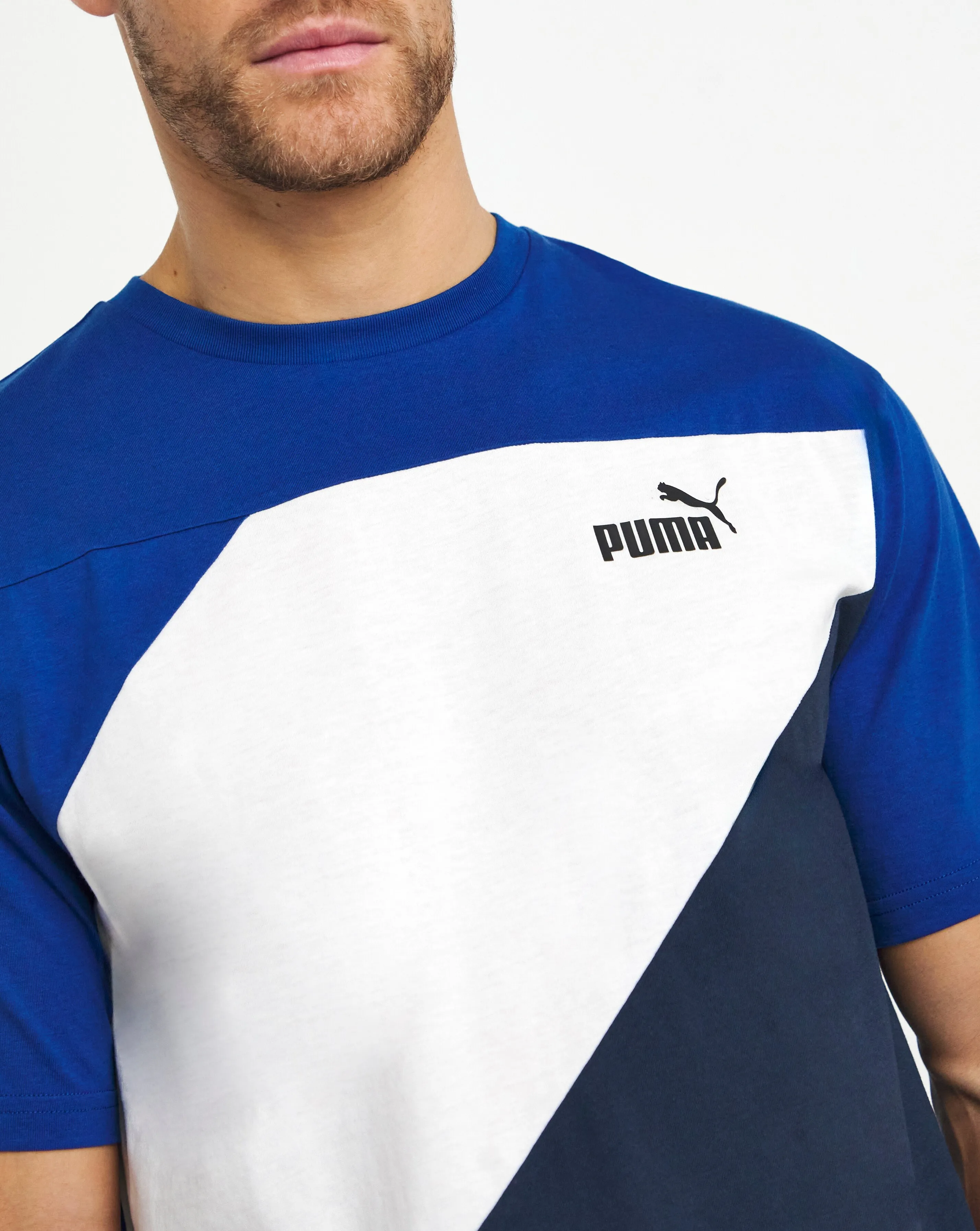 PUMA POWER Colourblock T-Shirt