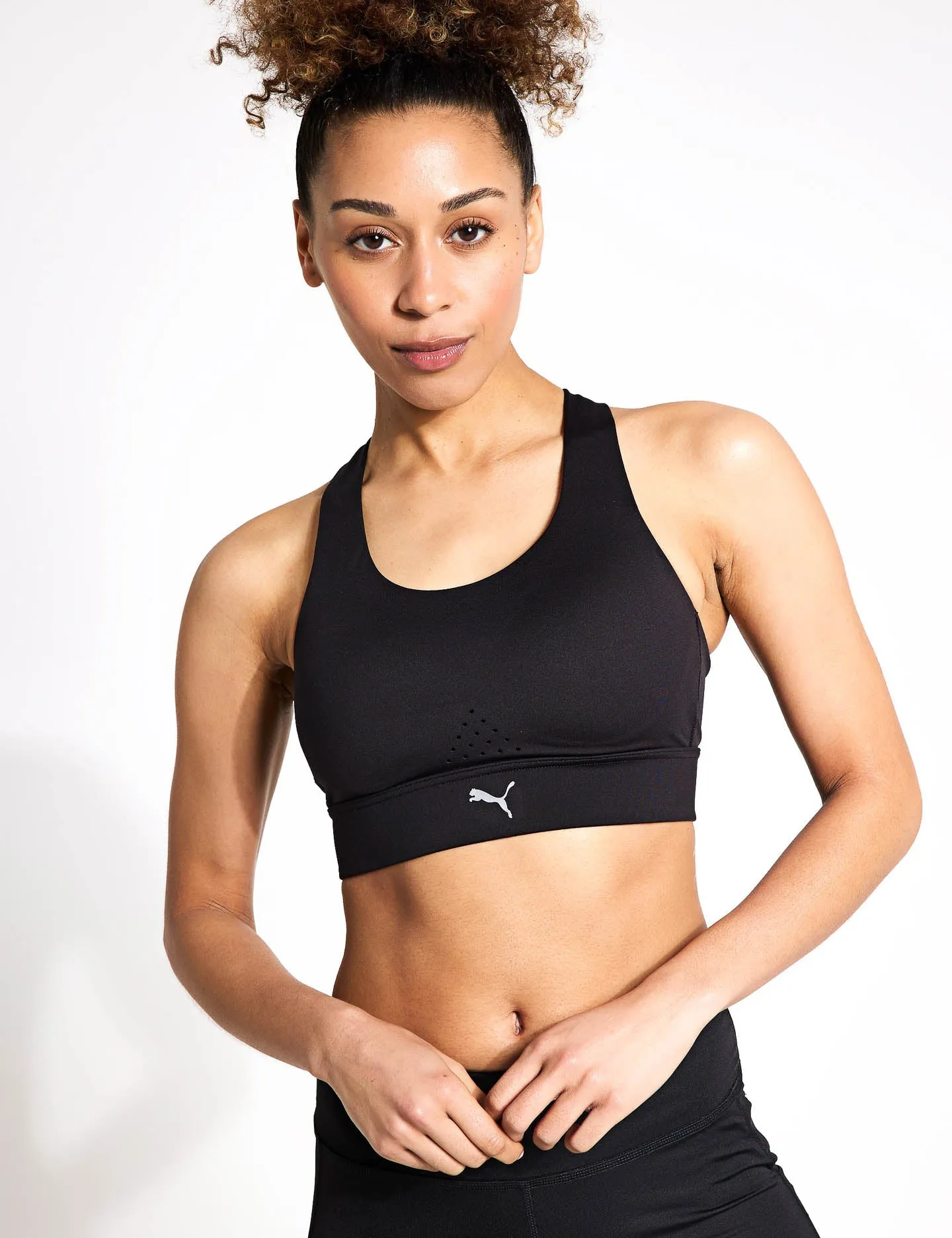 PUMA PWRbreathe Run Bra - Black