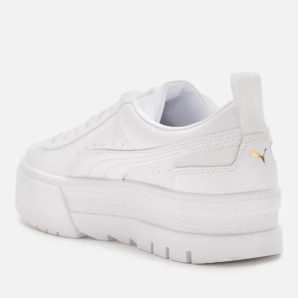 Puma Women's Mayze Flatform Trainers - Puma White