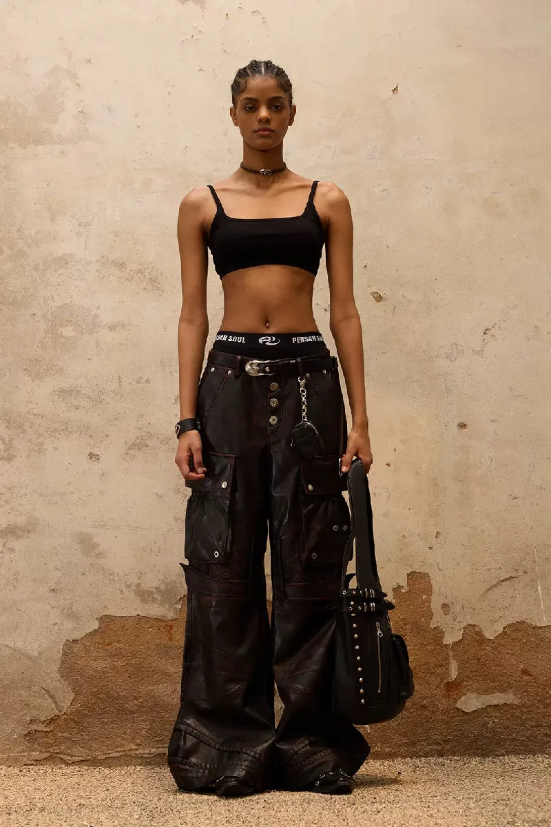 Punk Leather Trousers