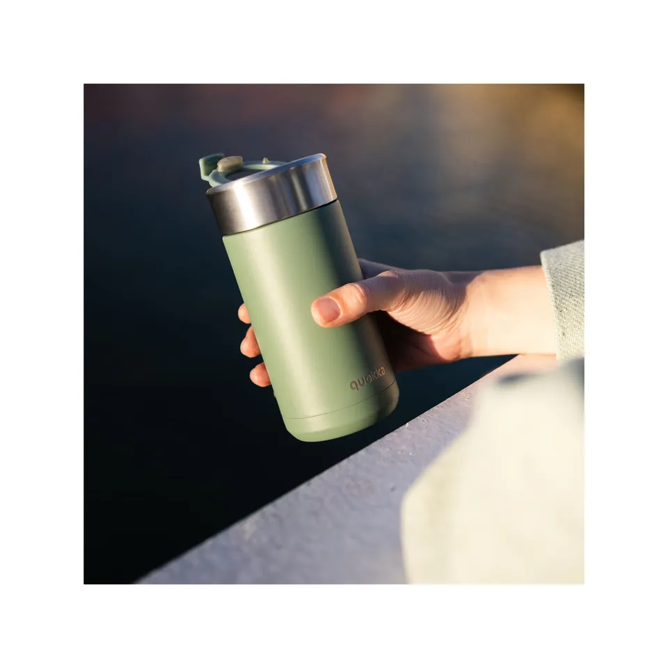 Quokka Thermal Pine Coffee Tumbler (400 ml)