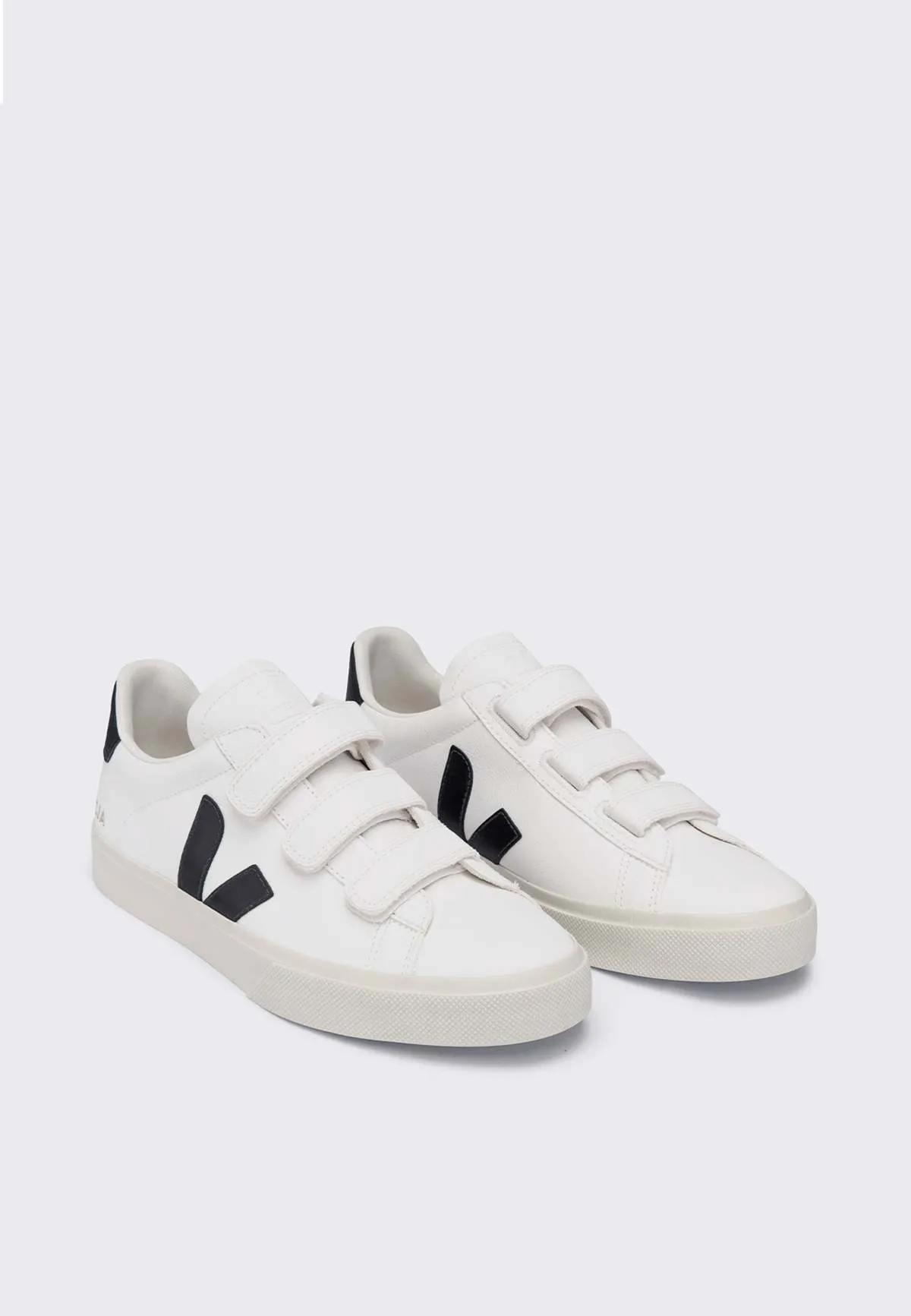 Recife Logo Chromefree Leather Sneakers - White/Black