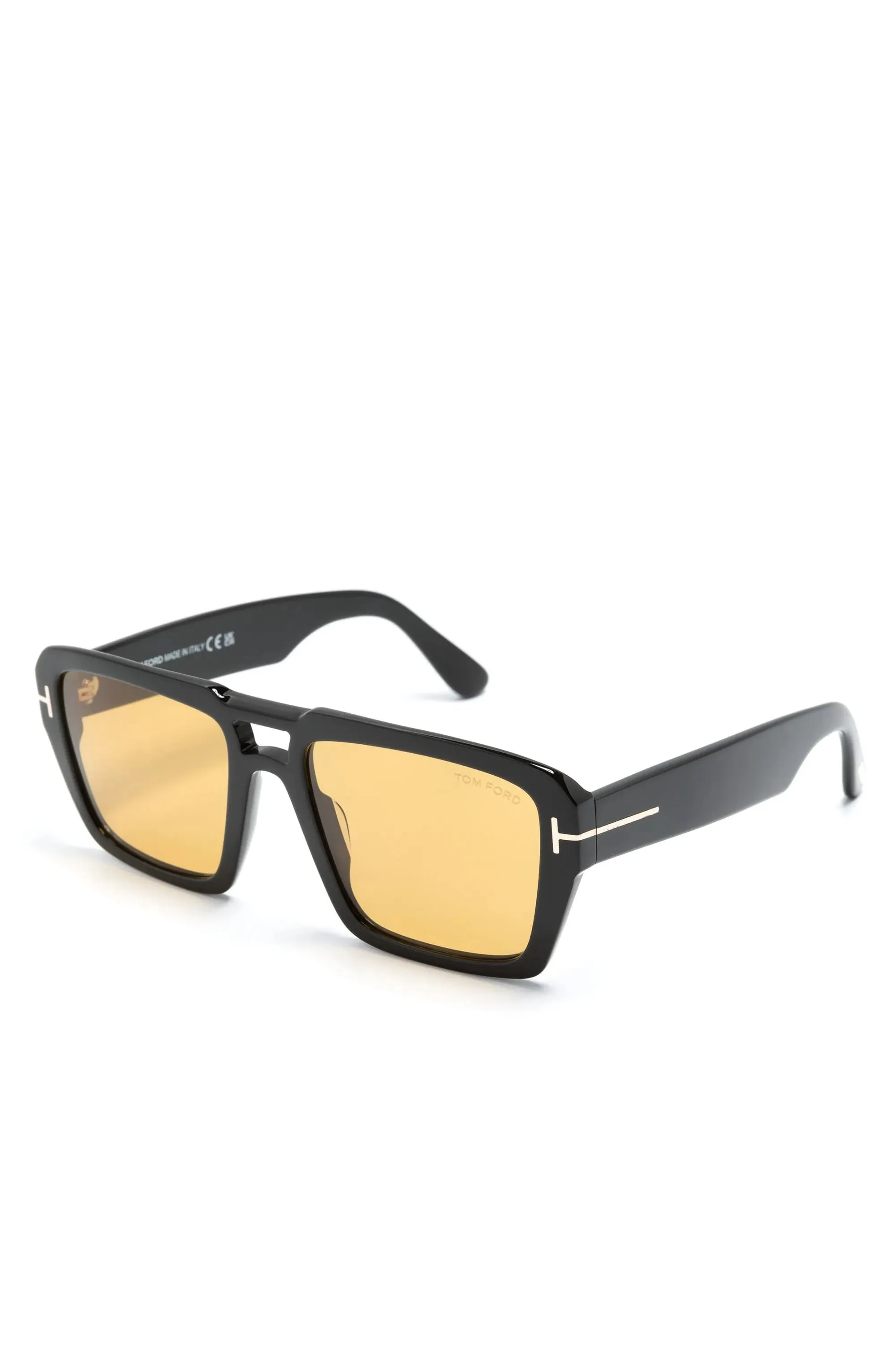 Redford Acetate Sunglasses Black