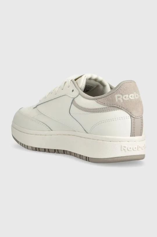 Reebok Classic leather sneakers CLUB C beige color