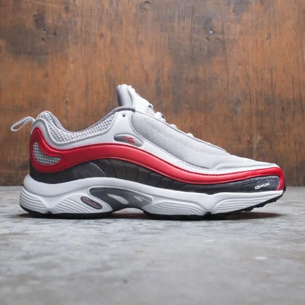 Reebok Men Daytona DMX MU (gray / skull grey / shark / white / red)