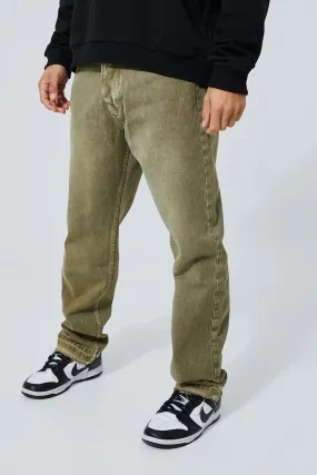 Relaxed Fit Overdyed Jeans