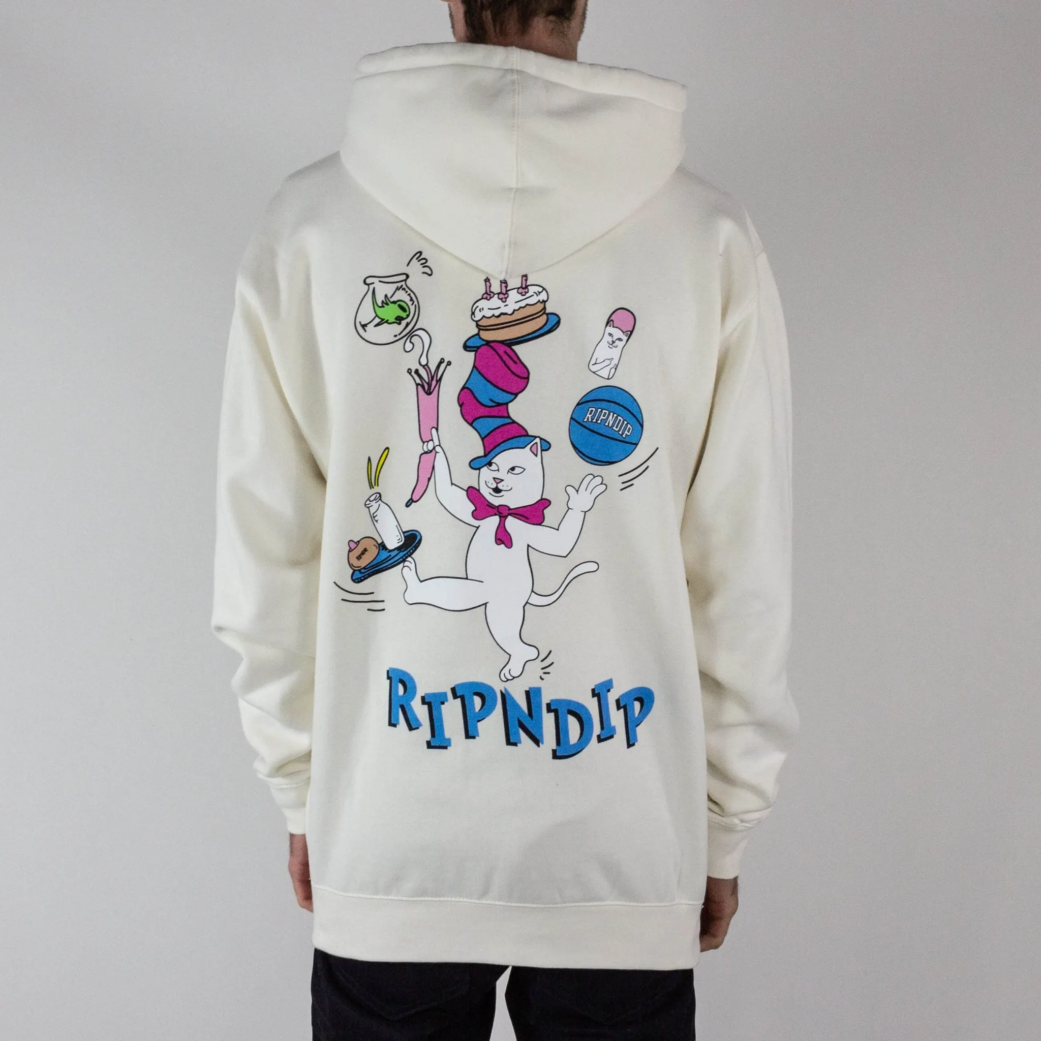 RIPNDIP Nerm in a Hat Hoodie- Natural exclusive at Remix