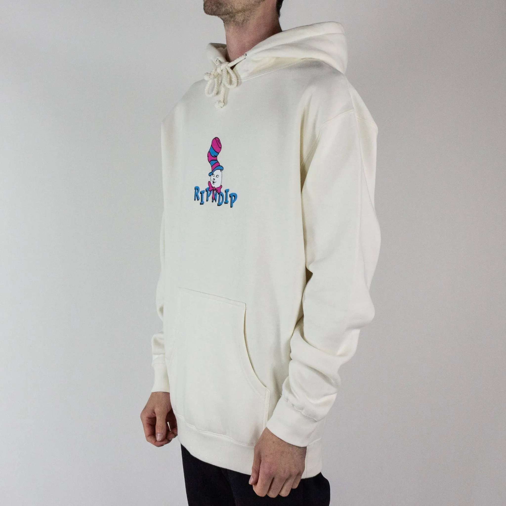 RIPNDIP Nerm in a Hat Hoodie- Natural exclusive at Remix