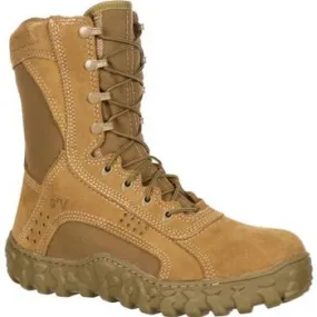 Rocky S2V Ventilated Military Duty Boot Coyote Brown USA Made Berry Compliant