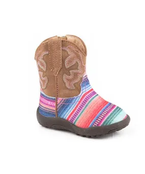 Roper Infant Girls' Glitter Serape Boot