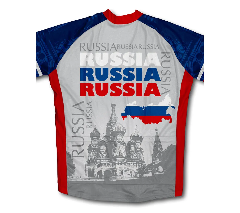 Russia Flag Winter Thermal Cycling Jersey