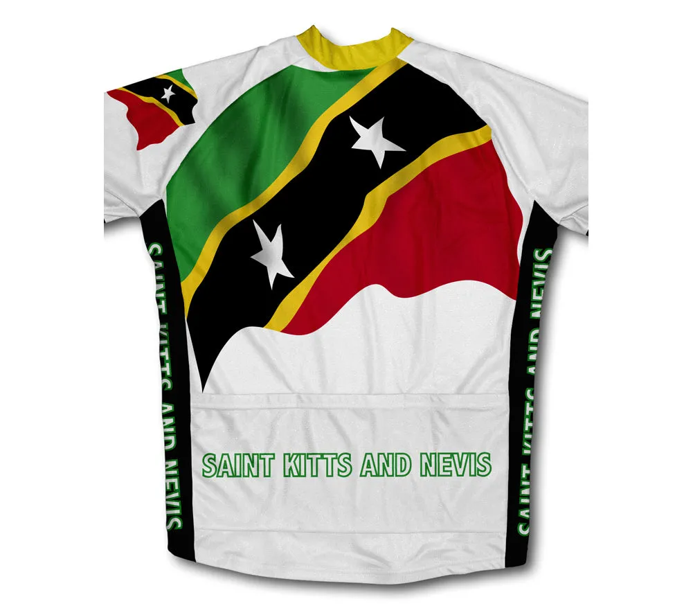 Saint Kitts And Nevis Flag Winter Thermal Cycling Jersey